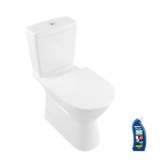 Villeroy & Boch Villeroy&boch - Inodoro Pmr Independiente Sin Borde Villeroy Et Boch O.novo Con Asiento + Limpiafondos