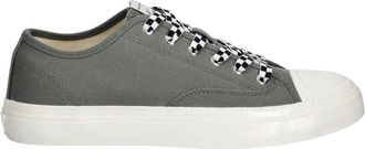 Kenzo Hoshi Lage Sneakers - Heren - Sneakers - Groen - 42 EU - Katoen - Schoenen
