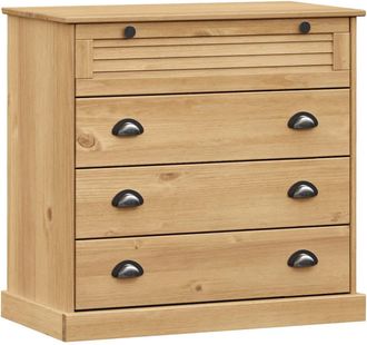 vidaXL C&oacute;moda Vigo Madera Maciza Pino 80x40x76 Cm Vidaxl