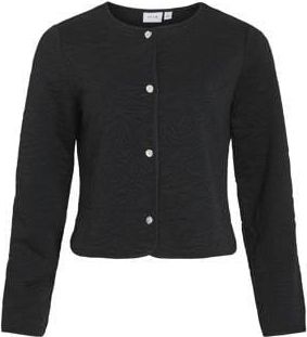 Vila gevoerd vest zwart