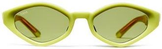 Vada Jewelry Siren Sunglasses in Swamp at Nordstrom