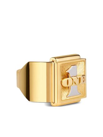 Marie Lichtenberg 18K yellow gold small Buck ring - women - Metal - OS