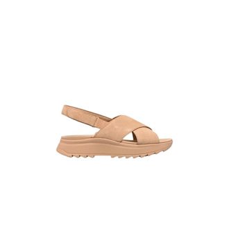 Clarks DashLite Wish Sandalen - Dames - Schoenen - Beige - Maat: 38 1/2 EU Leer