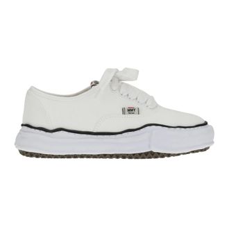 Miharayasuhiro Mihara Yasuhiro - Baker Lage Sneakers - Dames - Schoenen - Wit - Maat: 44 EU Katoen