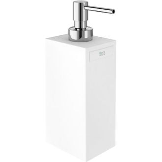 Roca Roca - Dosificador De Jab&oacute;n De Encimera Rubik Color: Blanco