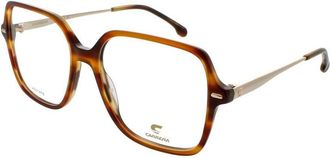 Carrera Ladies Brown Rectangular Eyeglass Frames Carrera-3038-0Ex4-55