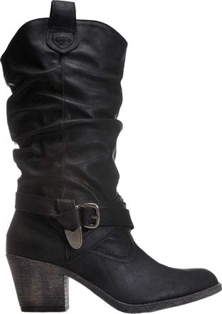 Rocket Dog Dames/Dames Sidestep Lewis Kunstleren Laarzen (Zwart)