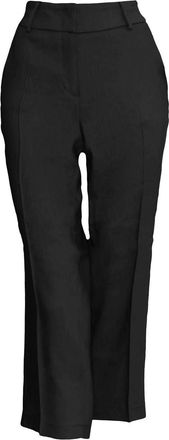 Cambio Womens Claire Linen Pant In Steel