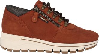 Mephisto Rode wijde pasvorm sneaker voor vrouwen - Dames - Sneakers - Rood - 40 EU - Schoenen