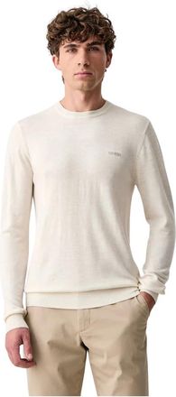 Guess Marcos Pullover - Heren - Truien - Beige - Maat: XL Zijde