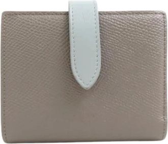 Celine Pre-owned Vintage Portemonnee - Dames - Vintage Accessoires - Grijs - ONE Size - Leer - Vintage