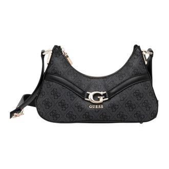 Guess Shoulder Bags, female, Gray, Size: ONE SIZE DEA Crossbody Top Zip