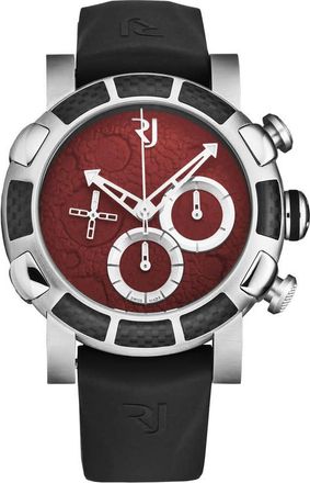 RJ Watches Moon Dust-Dna Chronograph Automatic Red Dial Mens Watch RJMDCH.701.10