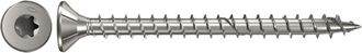 Fischer 200x Power-fast 3,5 X 30 Cabeza Avellanada Acero Inoxidable A4 Rosca Completa Hexalobular Tx - 657274