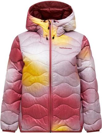 Peak Performance Aop Helium Down Hood Daunenjacke f&uuml;r Damen | rosa