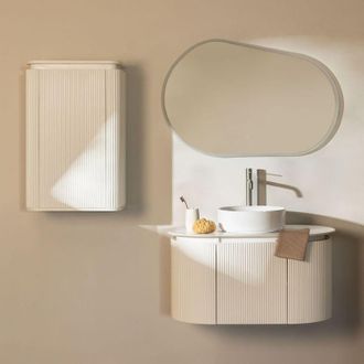 Sklum Conjunto De Muebles De Ba&ntilde;o En Madera Carsone Sklum