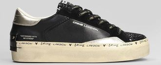 Crime London Distressed Platform Sneakers
