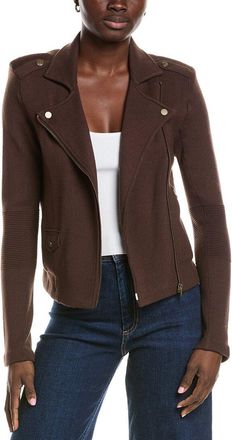 Minnie Rose Knit Moto Jacket