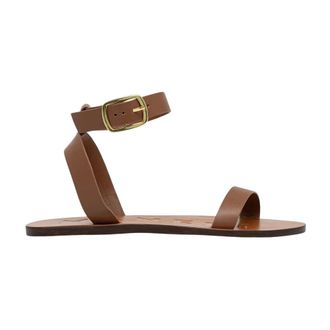 Maneb&igrave; Sandali Bassi - - Shoes - Donna - Marrone - 38 EU