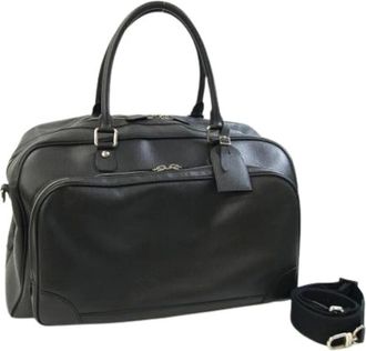 Louis Vuitton Pre-owned Weekend Bags, male, Black, Size: ONE SIZE Pre-owned Boston bag