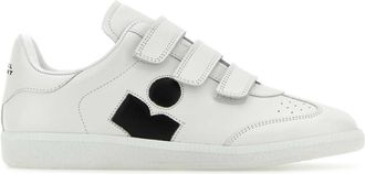 Isabel Marant White Leather Logo Classic Sn Sneakers