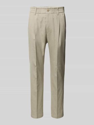 Drykorn Stoffhose mit Bundfalten Modell CHASY in Sand, Gr&ouml;&szlig;e 30/32