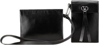 Valentino Pre-owned Borsa a tracolla in pelle - - Pre-owned - Donna - Nero - ONE SIZE