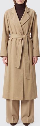 Liviana Conti Long Cotton Robe Coat with Belt