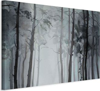 Artgeist Cuadro - Bosque Brumoso (1 Parte) Ancho