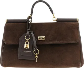 Dolce & Gabbana Suede leather My Sicily handbag Woman One Size