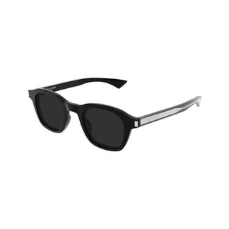 Saint Laurent unisex, Accessoires, Zwart, Maat: 45 MM Nylon