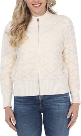 Rain + Rose Full Zip Up Sweater