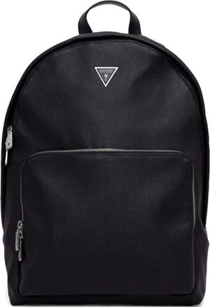 Guess Co Zaino con placca logo - Nero