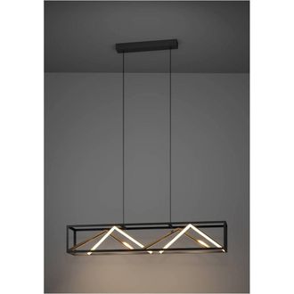 Loops Stylish Black & Gold Ceiling Pendant Light for Indoor Modern Space