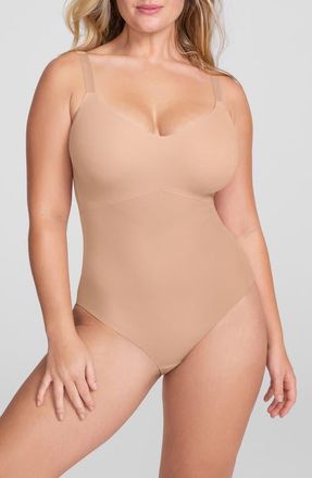 Honeylove Liftwear Cami Bodysuit in Sand at Nordstrom, Size X-Small