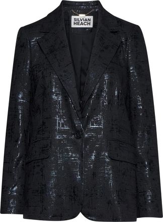 Silvian Heach Khutlo Jacket - Dames - Blazers - Zwart - S - Leer - Jassen