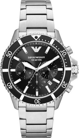 Emporio Armani Ar 11360 Horloge - Heren - Horloges - Grijs - ONE Size - Accessoires