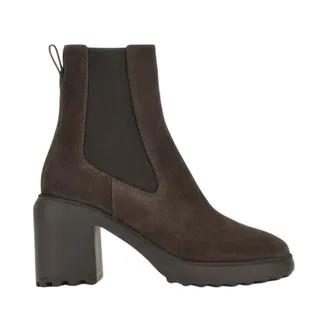 Hogan Schoenen, Dames, Bruin, 40 EU, Leer, H649 Chelsea Boots
