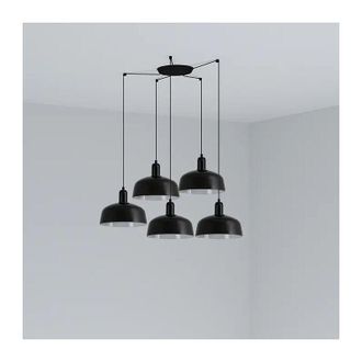 Faro Barcelona Tatawin M L&aacute;mpara Colgante Negra 20340-146-5l