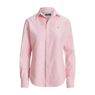 Ralph Lauren Dames, Blouses & Shirts, Roze, Maat: 2XS Katoen