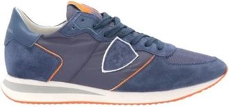 Philippe Model Tropez Leren Sneakers - Heren - Sneakers - Veelkleurig - 40 EU - Katoen - Schoenen