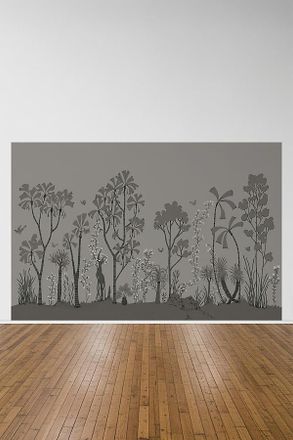 Mitchell Black Oasis Canopy Nature Mural