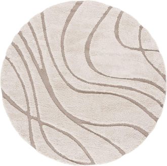 Safavieh Alfombra crema/beige 122 x 122 cm