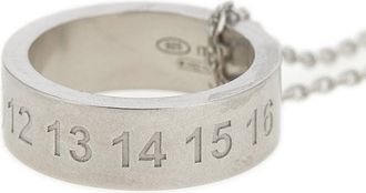 Maison Margiela Mens Silver Necklace