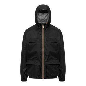 K-Way K-Way, Light Jackets, male, Black, Size: 2XL Clad Extra Light 3L - Giacca Antivento