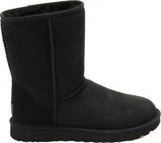 UGG Womens Classic Short Ii Boots In Black