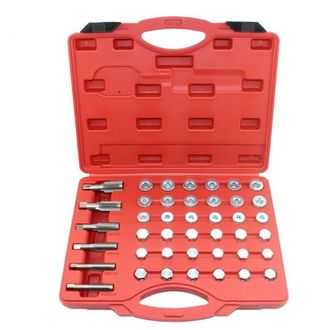 Trade Shop Trade Shop - Kit 114 Pz Riparazione Filettatura Tappo Coppa Olio Con Tappi E Rondelle A.07200