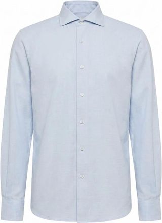 PESERICO Overhemden, Heren, Blauw, 2Xl, Formal Shirts