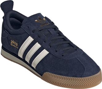adidas Gender Inclusive Samba 62 Super Sneaker in Night Indigo/White/Gum at Nordstrom, Size 11 Womens