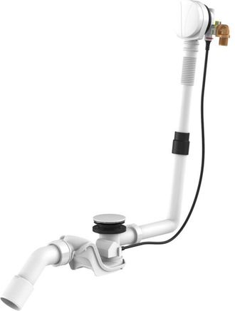 Laufen Laufen Accesorios - Juego De Desag&uuml;e Y Rebosadero Para Ba&ntilde;era Con Relleno, Blanco Brillante H2951432610001